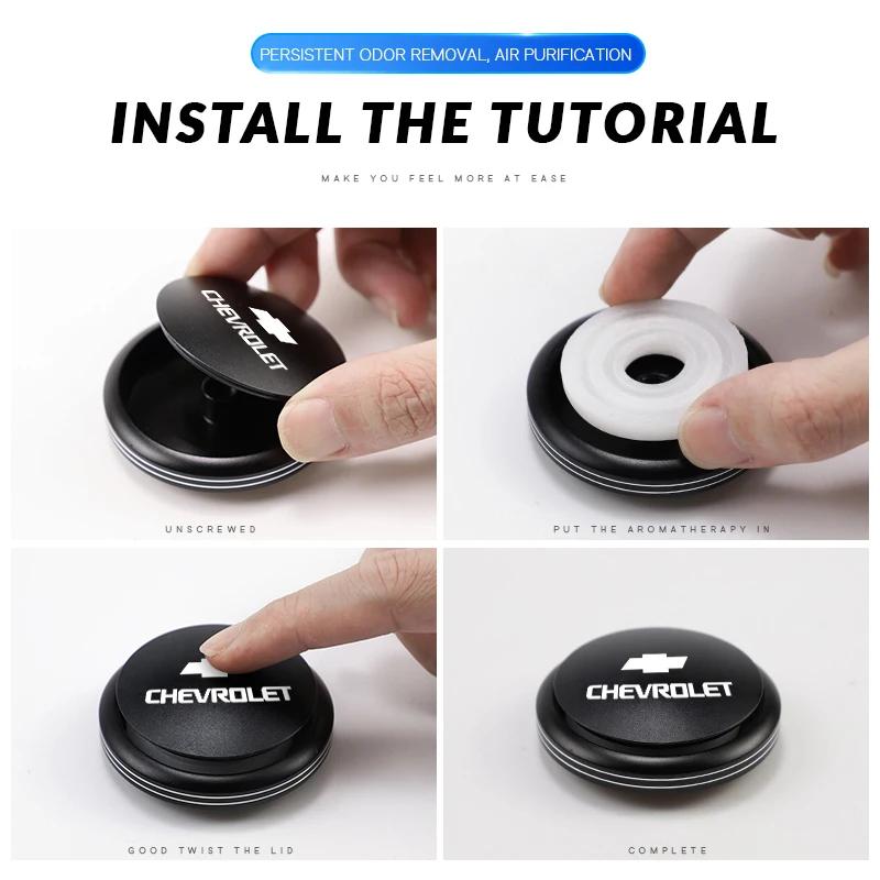 Car Interior Air Freshener Aromatherapy Fragrance Diffuser for Chevrolet AVEO COLORADO CRUZE IMPALA LACETTI MALIBU SPARK TRAX