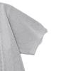 COVERNAT Cool Cable Collar Half Knit Light Blue