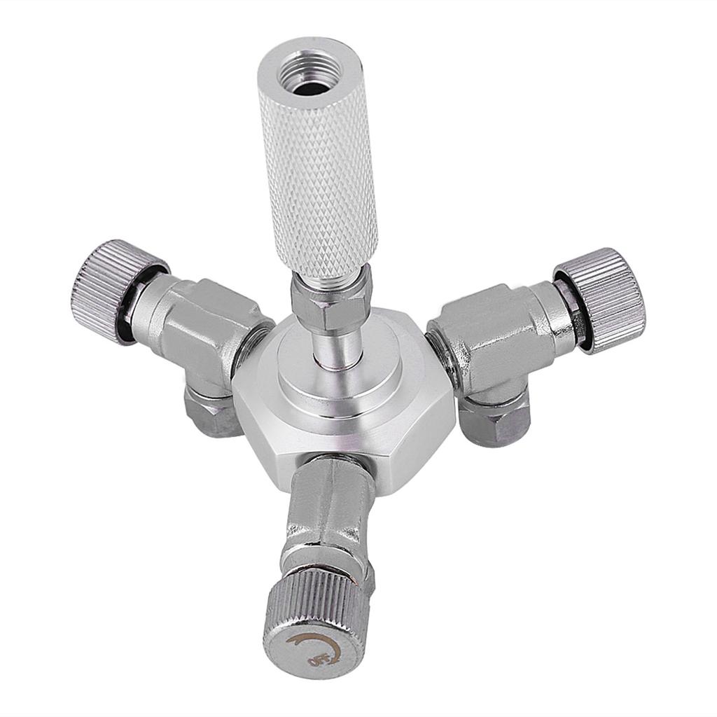 Mehrfachverteiler Aquarium Regler CO2 Splitter Ventil Aquarium (3 Wege)