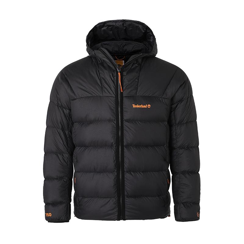 

Timberland Water-Resistant Hooded Down Jacket Men Jacket Black A5M6P-001 M