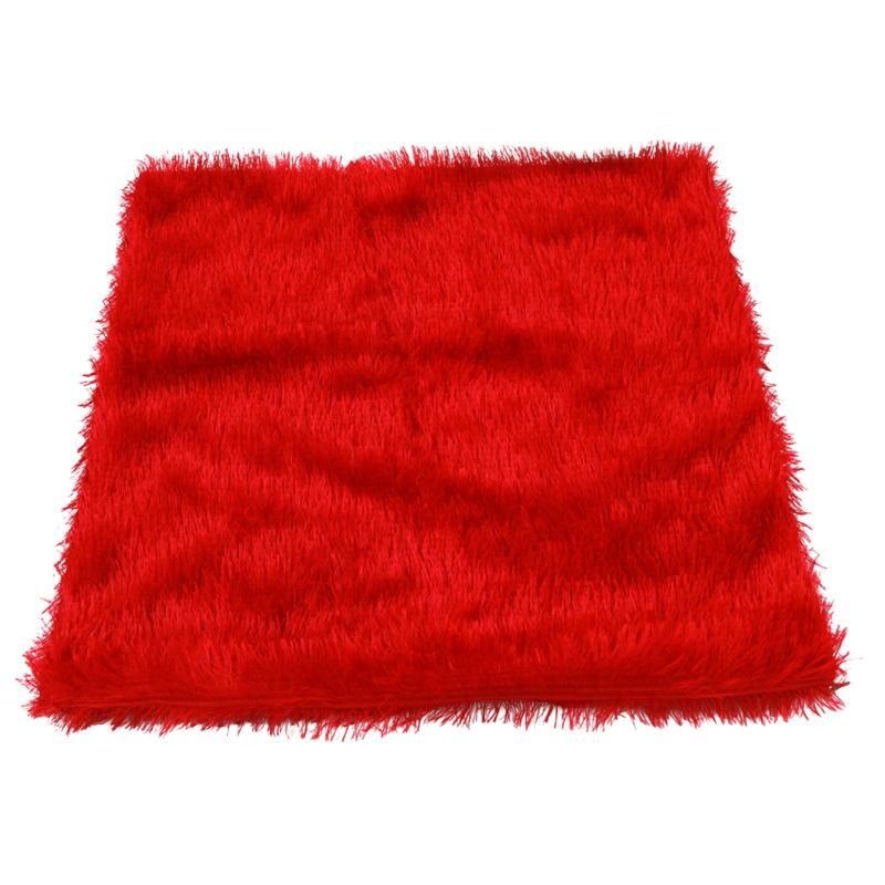 Soft Plush Pillows Case Plush Cushion Cover Solid Color Warm Living Room Bedroom Sofa Decorative Pillows Cover 41*41cm