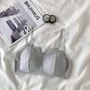 Backless Student Korean Style Women's Bra Wire-Free Thin Push-Up Sports Bra Camisole Spaghetti Strap Tank Top Underwear