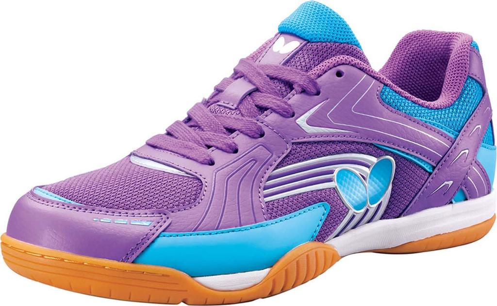 Butterfly Resoline Race Table Tennis 93690 Size Shoes, 243 Purple, 24.0