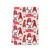 Christmas gift hanging kitchen towel hand wipe absorbent towel household bathroom cartoon hanging towel cleaning rag