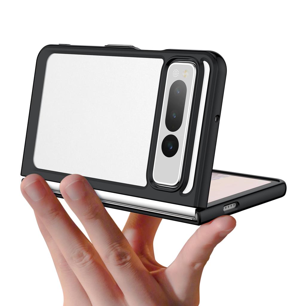 Colorfull Transparent Protective Colorful  TPU Case for Google Pixel Fold Protective Shockproof Full Touch  Protection Cover
