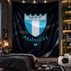 Gobelin wiszący na ścianę z nadrukiem Malmö FF Tkanina do salonu sypialni Dekoracja domu