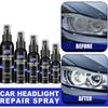 Auto-Scheinwerfer-Poliermittel, Kratzer-Entferner, Reparaturflüssigkeit, Scheinwerfer-Erneuerungspolitur und Wartungsflüssigkeits-Set, Auto-Zubehör