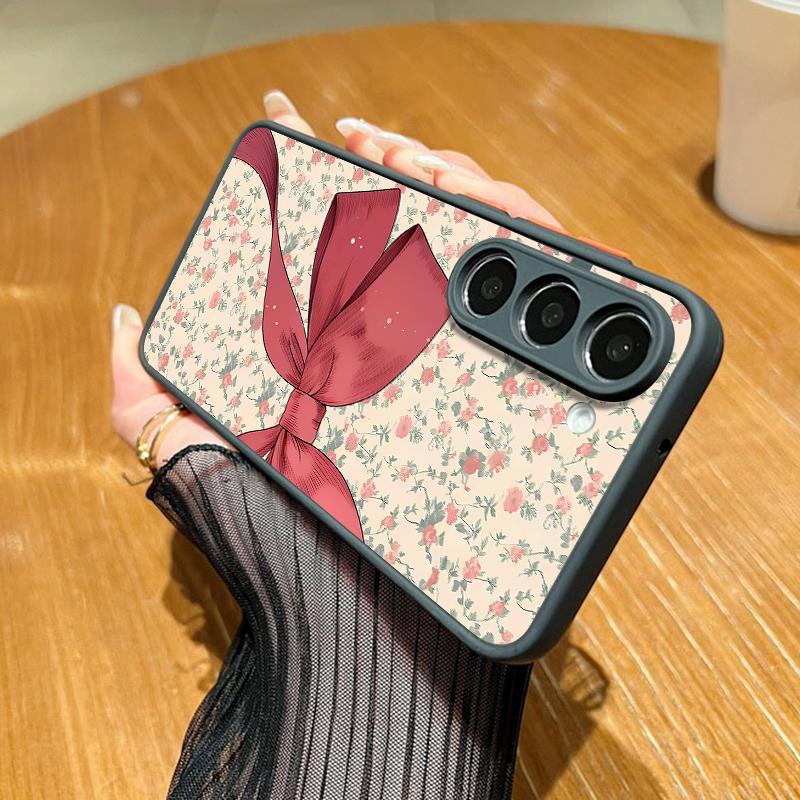 Colorful Bowknots Pattern Case For Samsung Galaxy S26 Ultra S25 S24 Plus S23 S22 S21 FE Magnetic For Magsafe Matte Cover