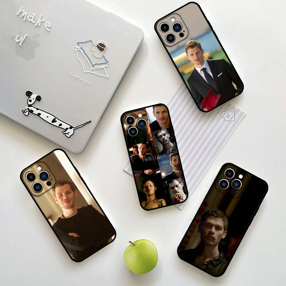 Klaus Mikaelson The V-Vampire D-Diaries Phone Case Phone Case For IPhone 17 16 15 14 13 12 11 X XR XS Plus Pro Max Mini Soft Bla