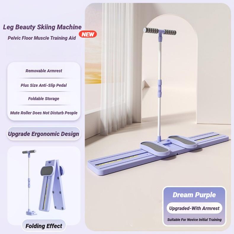 

Unisex Leg Fitness Equipment For Thigh Exercises, Foldable Ski Machine Suitable For Various Scenarios.