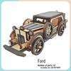 Wooden 3D Puzzle Car - Educational Handmade Toy for Kids
