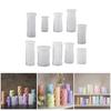 Flexible Silicone Mold Cylinder Shaped Wax Candle Molds Scented Aromatherapy Making Mould Handmade Ornament Mould
