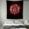 Man Utd E Wall Hanging Printed Fabric Blanket Decorative Tapestries for Bedroom Living Room Home Decor