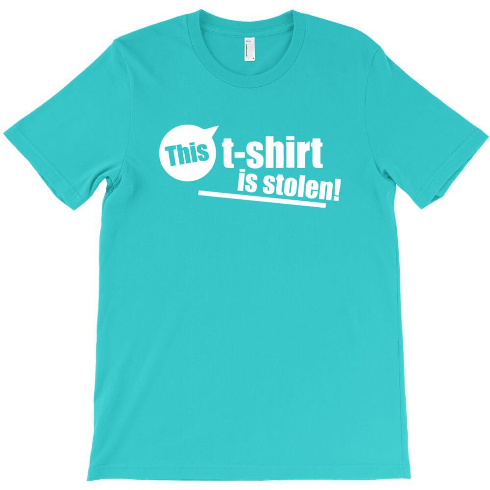 This T Shirt Is Stolen Funny T Shirt Printed T Shirts Men Round Neck Short Sleeved