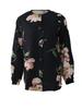 2024 Women's Muslim Floral Bubble Sleeve Blouse