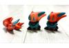 Set 7 Pokemon Kids Deoxys Figure Finger Puppet PVC Bandai Vintage Toy Japan