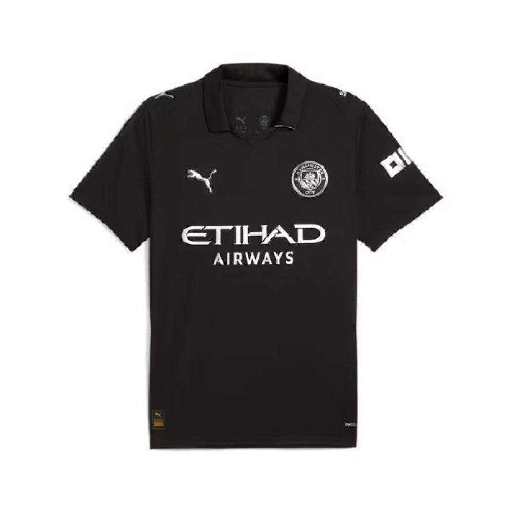 

Puma Manchester City Away Short Sleeve Replica Jersey 7803 02 PUMA Black/S(90)