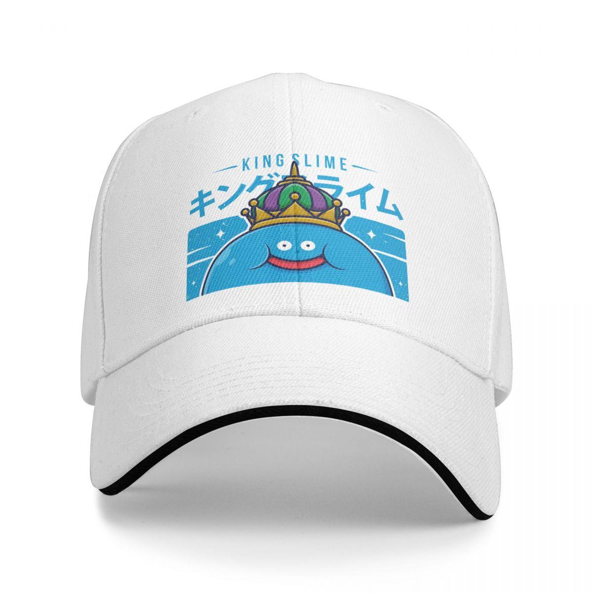 

Бейсбольные кепки King Slime Snapback, модные бейсбольные кепки, дышащие, повседневные, уличные, унисекс, настраиваемые, полихромные As shown