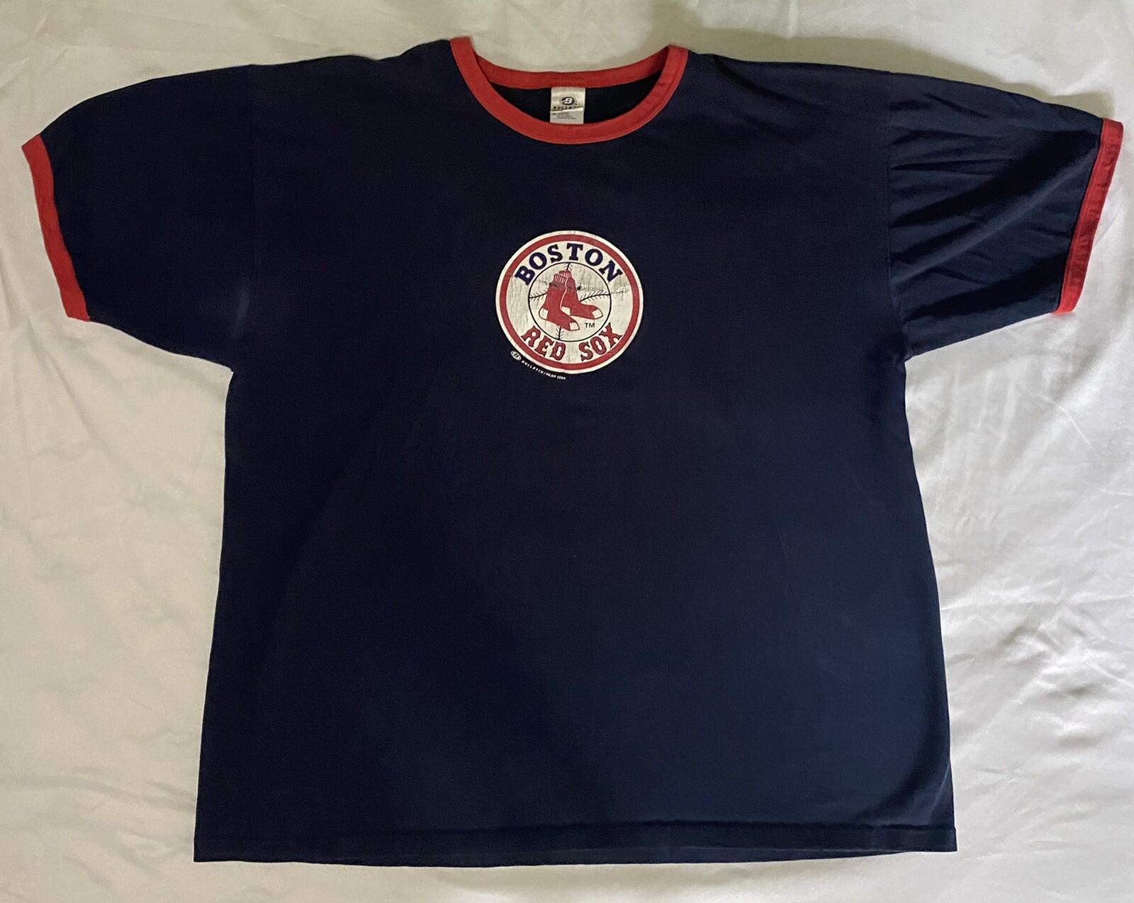 Vintage y2k Boston Red SOX T-shirt Men Size XXL Pro Weight L