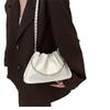 Niche pleated bag women's summer 2025 new trendy Korean retro chain underarm bag versatile shoulder messenger bag
