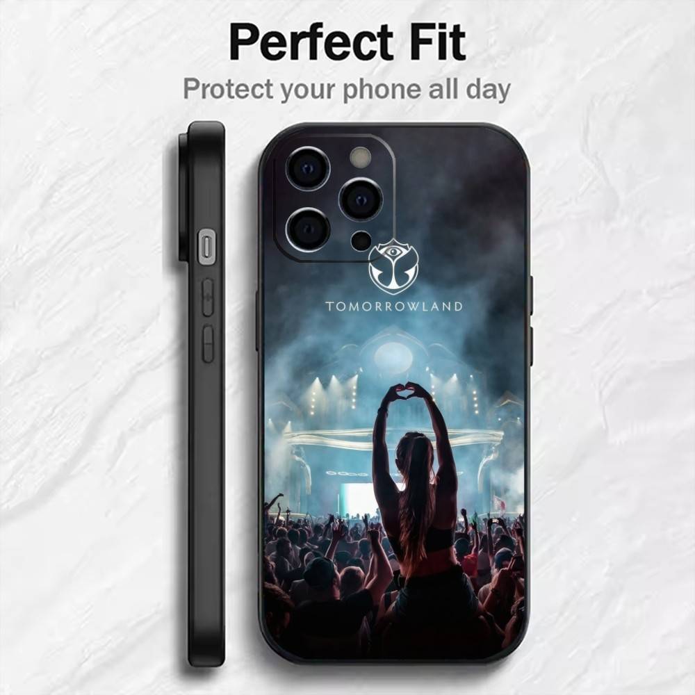A-AnymaS DJ M-Matteo M-Milleri-iiS Phone Case For iPhone17,16,15,14,13,12 Plus,Max Soft Silicone Black Cover iPhone14Plus