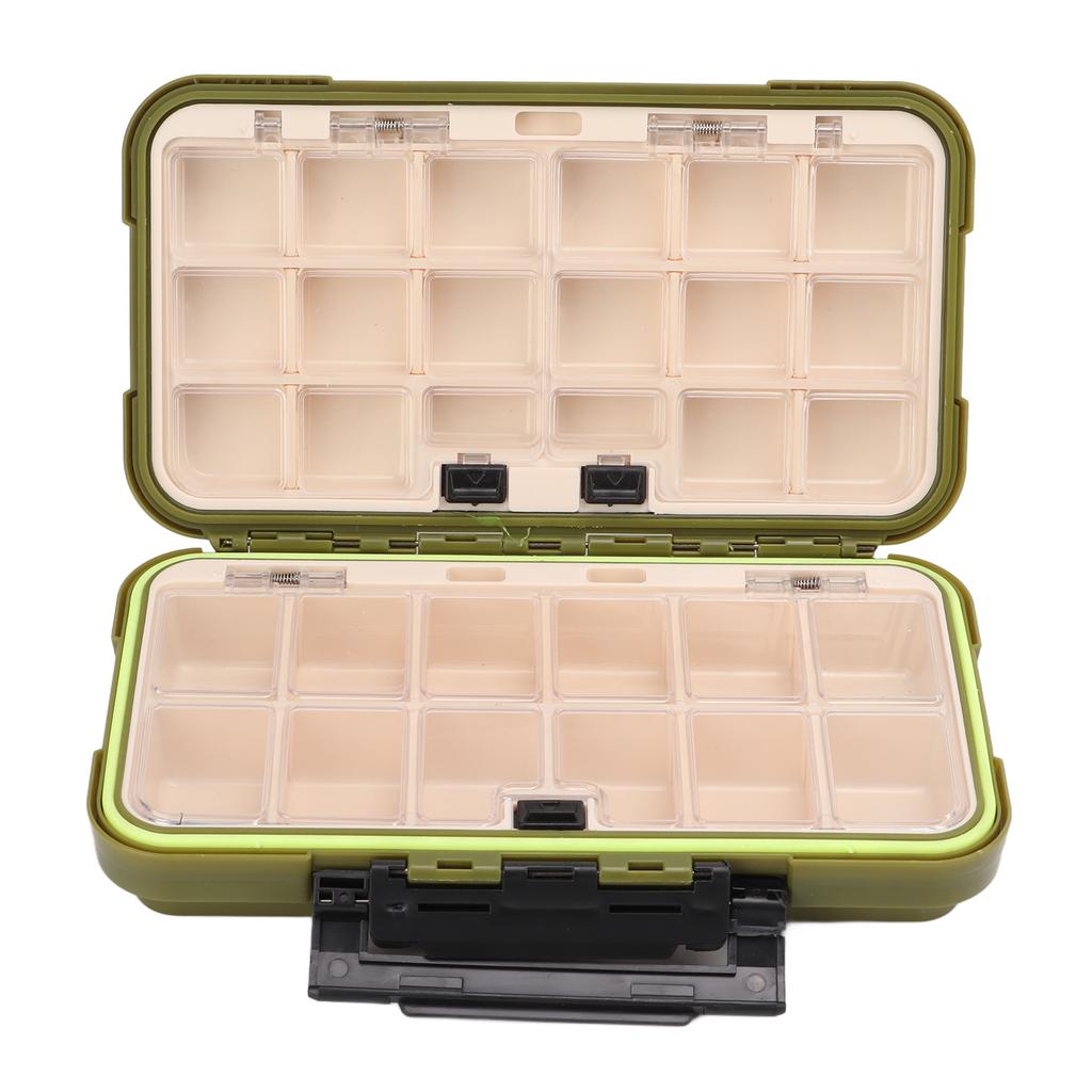 Pudełko Wędkarskie Typ Dźwigni Blokada Boczna Przesuwna Konstrukcja Ruchome Wkładki Przechowywanie Akcesoriów dla