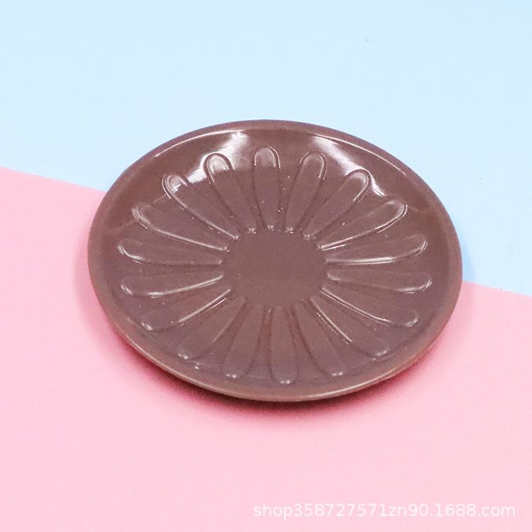 

Кукольный домик Симуляция Мини Круглая Кондитерская Бабочка Десертная Тарелка для Напитков Еда Игровой Стол Посуда Игровой Дом Маленькие Игрушки