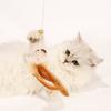 Cat Toys Feather Toys Kitten Funny Colorful Rod Cat Wand Toys Wood Pet Cat Toys Interactive Stick Pet Cat Supplies