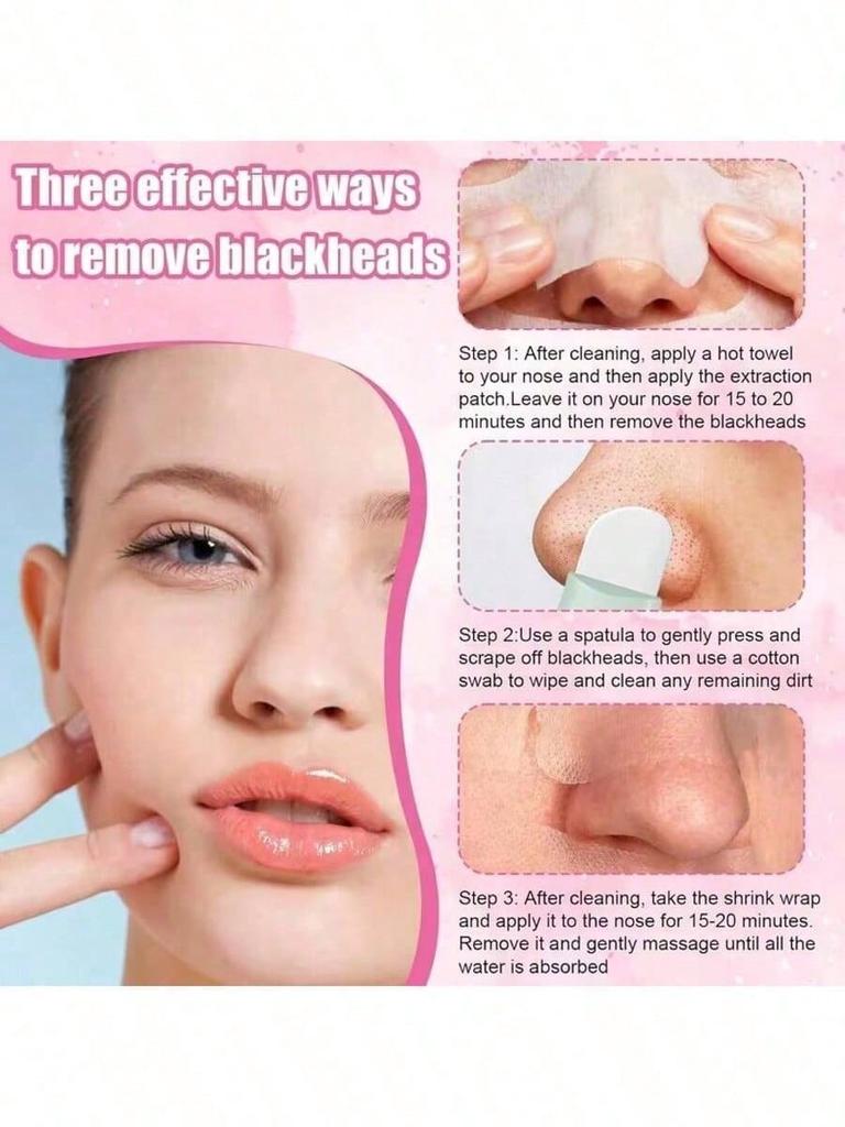 1pc Blackhead Scraper, Gentle Facial Pore Cleaner, Skin Exfoliating Tool, Suitable For Cleaning Blac