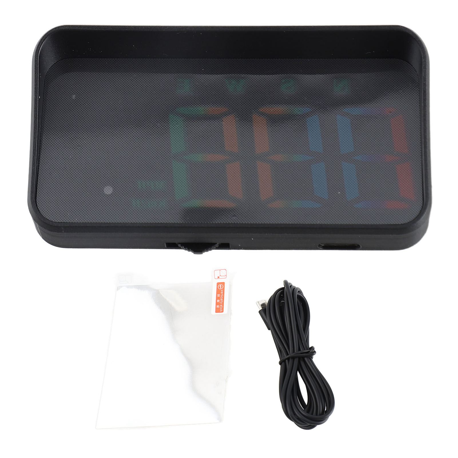 

Car HUD GPS Speedometer Projector System with High Definition Display Over Speed Alert Displays Speed KMCelsiusH MPH, Plug and Play