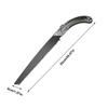 Three-Sided Tooth Tree Pruning Saw Wood Cutting Tool Accurate Woodworking Trim Tool for Garden Pruning Carpentry Household Saw