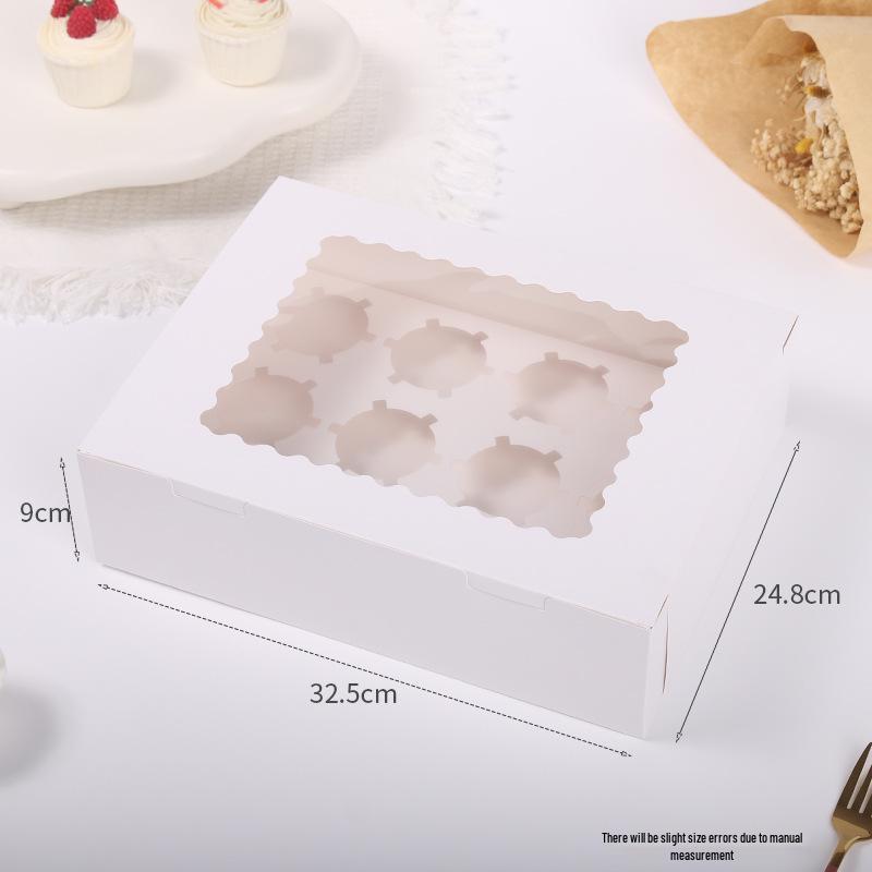 Transparent Cupcake and Pastry Takeaway Box