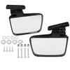 Rear View Mirror Flexible Adjustment Back-up Mirror Folding Reversing Mirror for Golf Carts Club Car for Yamaha EZGO Zone Carts