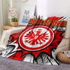 Custom Name,Eintracht Frankfurt Printed Flannel Blanket, Soft Throw for Bedroom Sofa, Washable, Christmas Present, Great Gift.