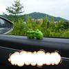 Cute Mini Cartoon Kissing Rabbit Cat Frog Car Ornaments Smooth Surface For Car Dashboard Home Desktop Decor