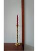 Black Wrought Iron Retro Candlestick Ornament for Christmas, Halloween, Weddings