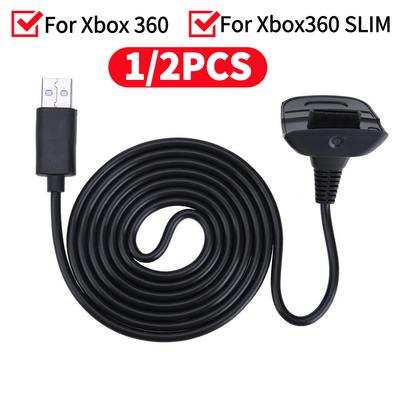 USB Wireless Cable Charging Game Controller Gamepad Joystick Power Supply Charger Cable Game Cables for Xbox 360