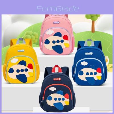 Cartoon Baby Lightweight Backpack For Kindergarten Kids With Arc Shoulder Straps In Multiple Colors
