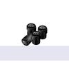 Couvercle de capuchon anti-poussière de tige de Valve de pneu de voiture boulonné, 4 pièces, accessoires pour 500 Punto Panda Doblo Stilo Bravo Pondo