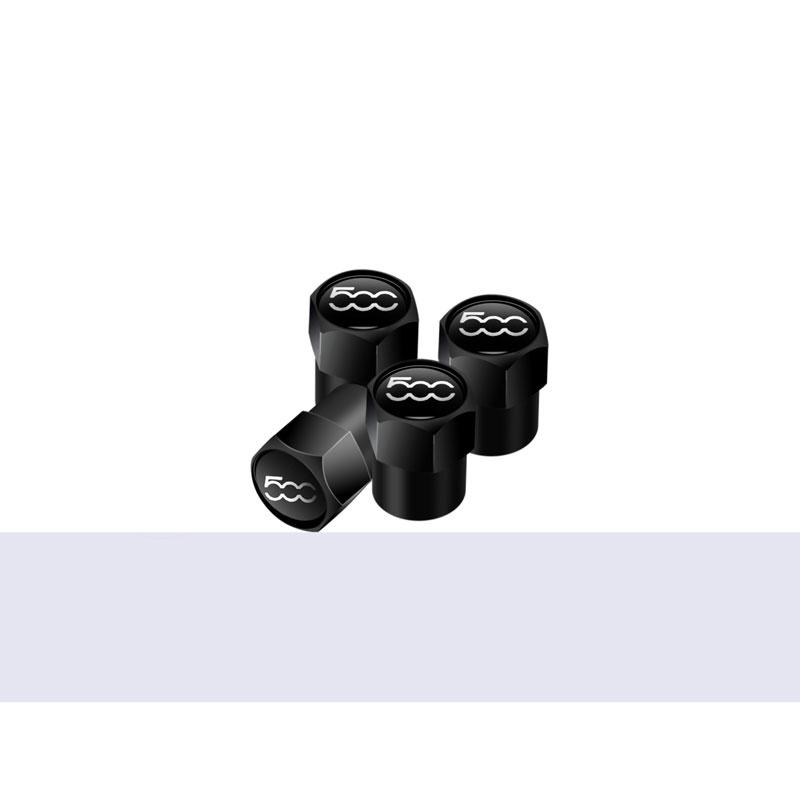 Couvercle de capuchon anti-poussière de tige de Valve de pneu de voiture boulonné, 4 pièces, accessoires pour 500 Punto Panda Doblo Stilo Bravo Pondo
