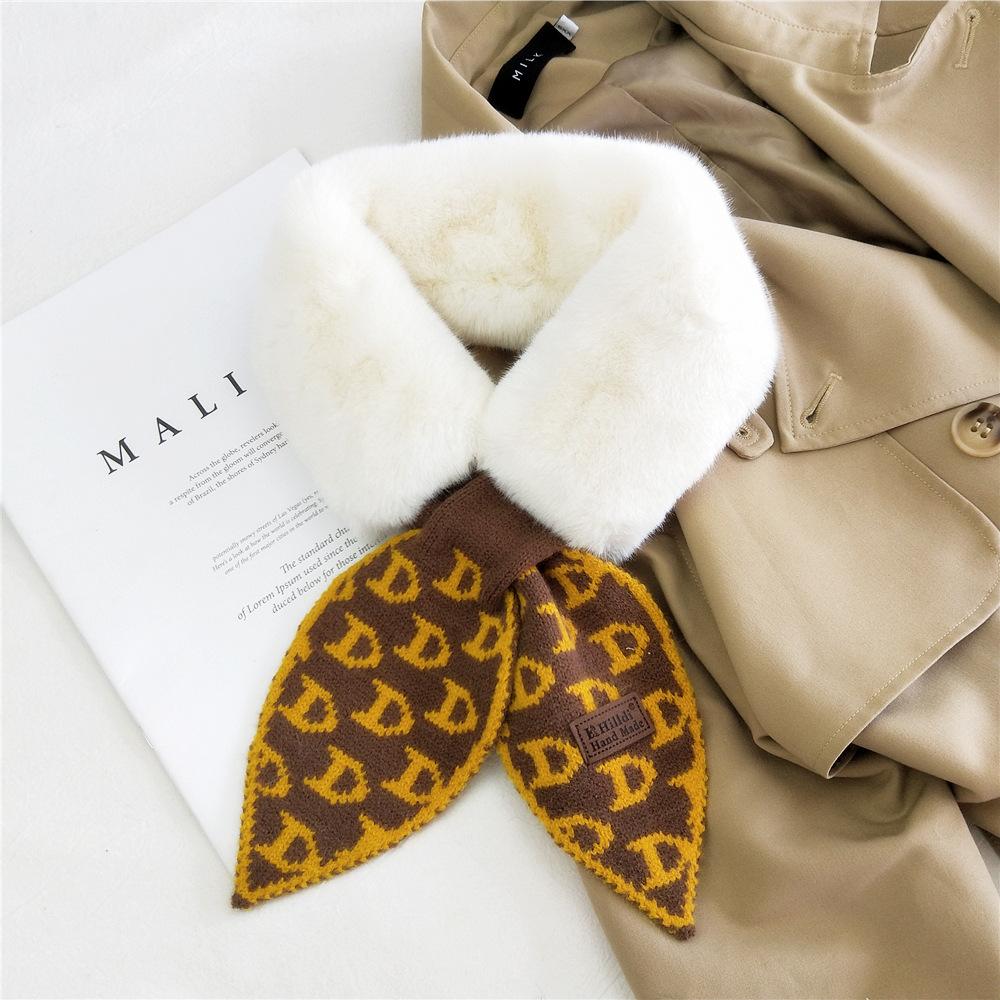 Eșarfă Nouă Femei Încântător Toamnă Iarnă În aer liber Căldură Rezistă Eșarfă Protecția gâtului Guler de lână