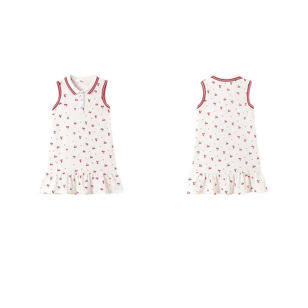 Girls Sleeveless Summer Dress Cute Casual Sundress for Toddler and Little Girls