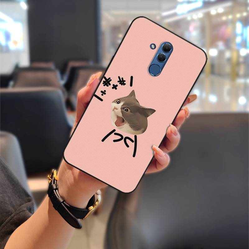 Schützende Weiche Hülle Handyhülle Für Huawei Mate 20 Lite Handybeutel Stoßfest Wasserdicht TPU Paar Langlebig Vollständige Umhüllung