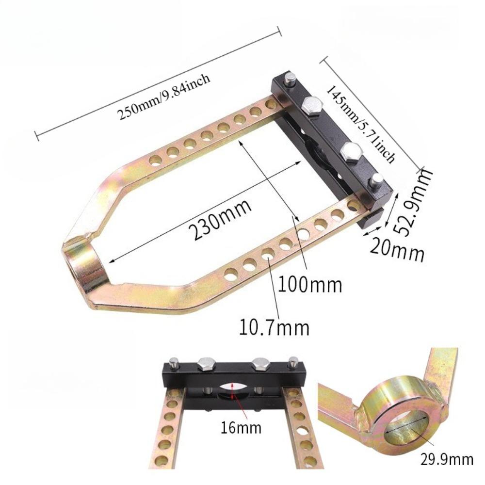 9-Hole Universal Joint Puller for Automotive CV Joints - Multi-Hole CV Joint Remover Tool for Easy CV Joint Disassembly & Repair