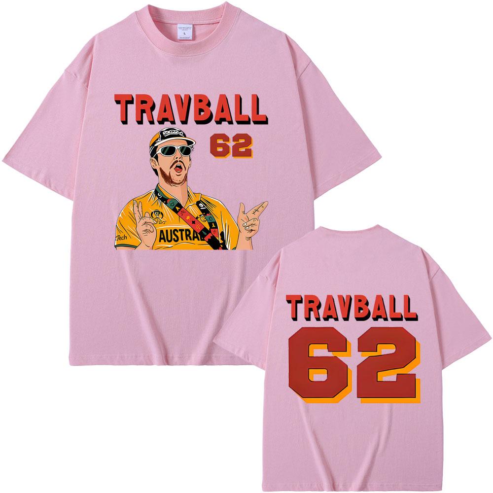 Travis Head TravBall 62 Merch Tshirt Men Women Fashion Casual Oversized Short Sleeve T Shirts Male Vintage 100 Cotton Tshirts