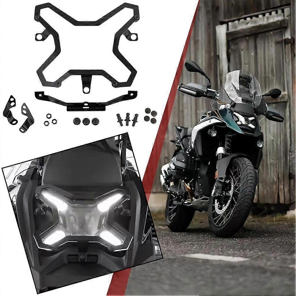 Headlight Guard BMW R1300GS ADV Adventure Cover Protector Yellow Aluminium