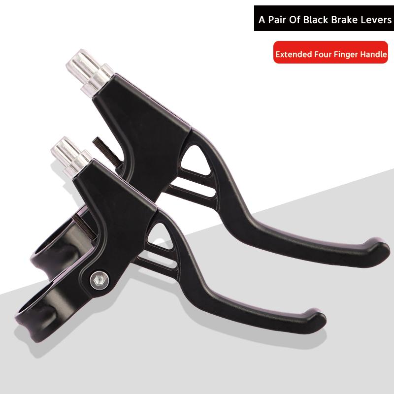 Durable Aluminum Alloy Bicycle Brake Handlebar Mountain Bike Brake Lever Bicycle Accessories Brake Lever Disc Brake
