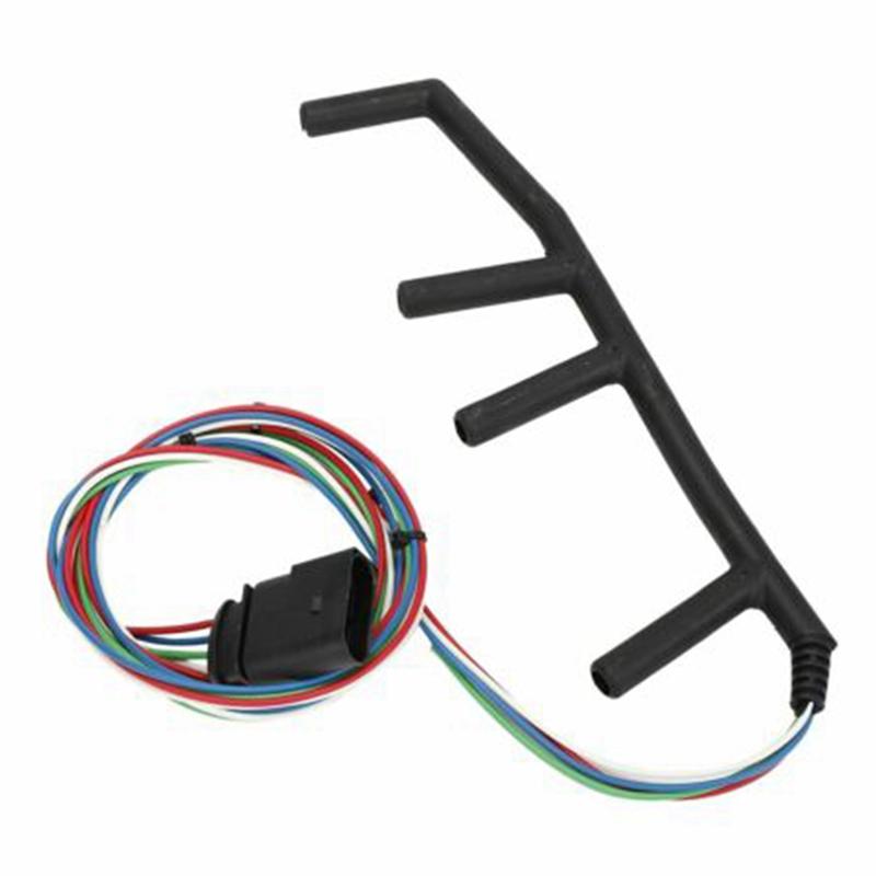 Powerful 4 Wire Glow Plug Wiring Harness Connector 038971220C For VW Golf Jetta TDI GL Hatchback 02-03 Bridge Contacts Harnesses