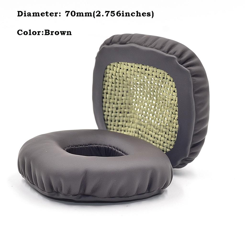 Replacement 1 Pair Ear Pads Cover For MARSHALL MAJOR 1 2 Headphones Ear Pads Headset Foam Cushion Earmuffs Black White Brown