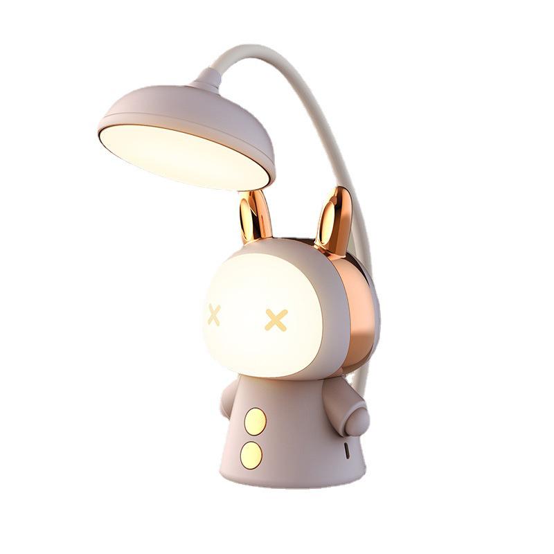 Cartoon LED Eye-Protection Rechargeable Desk Lamp & Night Light